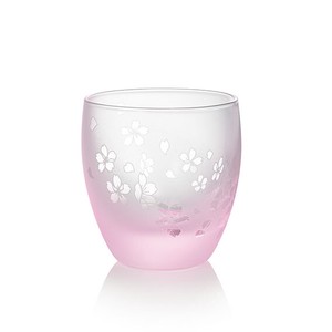サンドブラスト　桜の舞・丸酒杯