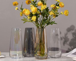 幻彩ガラスの透明な花瓶0723#ZMT09