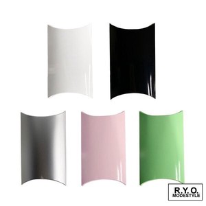 Pillow Case Paper Box Size M Silver Black White Pink Green 50 Pcs 520
