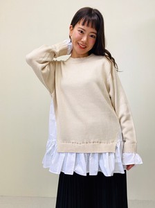 Sweater/Knitwear Pullover Knitted Layered