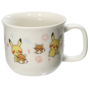 【キッズ食器】モンポケ 磁器製こどもマグカップ ピカチュウ