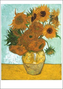Postcard Van Gogh Vases