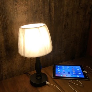 Light with USB port Lamp