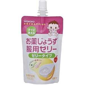 Asahi Group Foods Supplemental food for medication Jelly for taking medication Apple