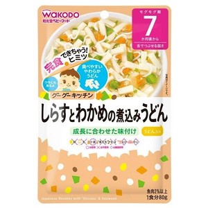 Asahi Group Foods Goo Goo Kitchen Stewed Udon Noodles with Shirasu and Wakame