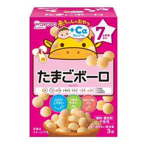 Asahi Group Foods Baby's snack + Ca egg bolo