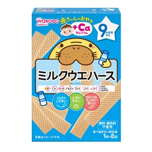 Asahi Group Foods Baby's snack + Ca Milk wafers
