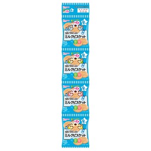 Asahi Group Foods Baby's snack + Ca Calcium milk cookie 4sets