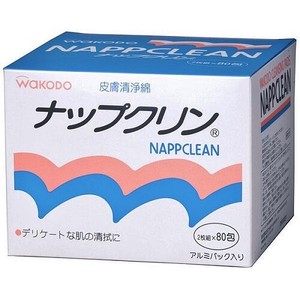 アサヒグループ食品（WAKODO） 清浄綿 ナップクリン 80包