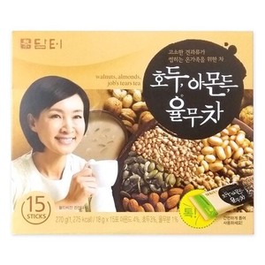 韓国食品 ダムト くるみ・アーモンド・はと麦茶 (18gX15包入)  韓国飲料
