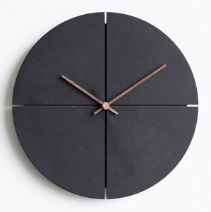 おしゃれでシンプルな木製の掛け時計装飾壁時計 ZCLA050