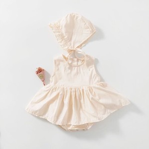 2022夏女の子 赤ちゃん スカートと帽子キッズ　ベビー YMA9273