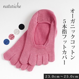 No Show Socks Organic Cotton 22cm ~ 25cm Made in Japan