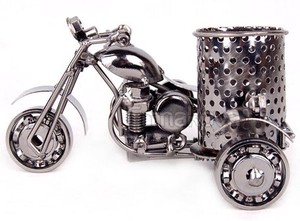 オートバイのオブジェ バイク クラシック アンティーク  コレクション メタル 置物  ZCLB099