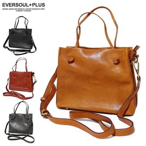 Handbag Shoulder Bag Mini Shoulder 2-Way Bag Compact Genuine Leather Leather Diagonally