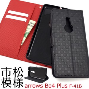 Smartphone Case 4 Plus 4 1 Checkered Pattern Design Notebook Type Case
