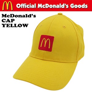 McDonald's CAP 【マクドナルド キャップ】【YELLOW】
