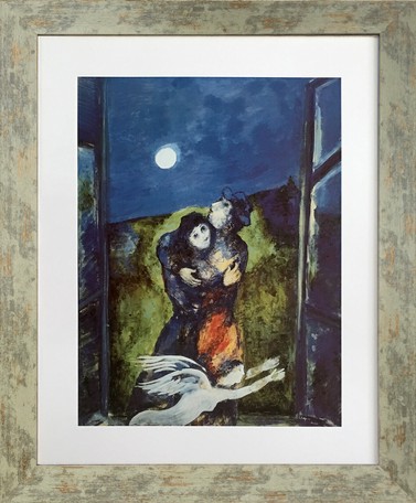 アートフレーム 名画 マルク シャガール Marc Chagall Lovers In The Moonight L Wh の商品ページ 卸 仕入れサイト スーパーデリバリー