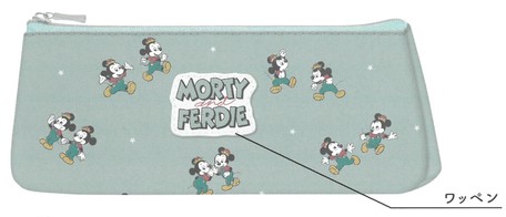 21秋冬新作 ミッキー フレンズレトロシリーズ ペンケース モーティ フェルディの商品ページ 卸 仕入れサイト スーパーデリバリー