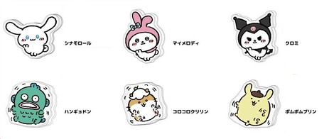 acrylic clip sanrio character import japanese products at wholesale prices super delivery