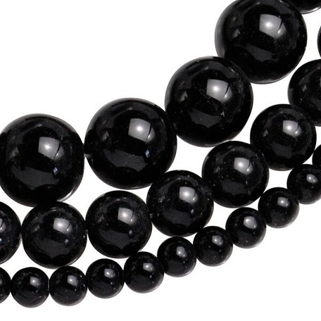 black chalcedony stone