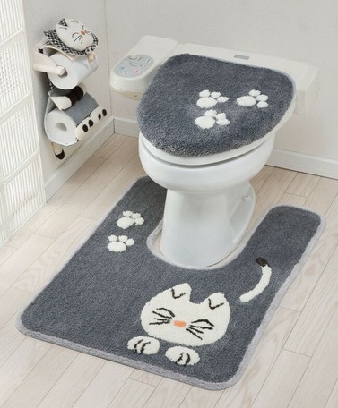 Significantly Cat Series Toilet Mat Cover Cat Export Japanese