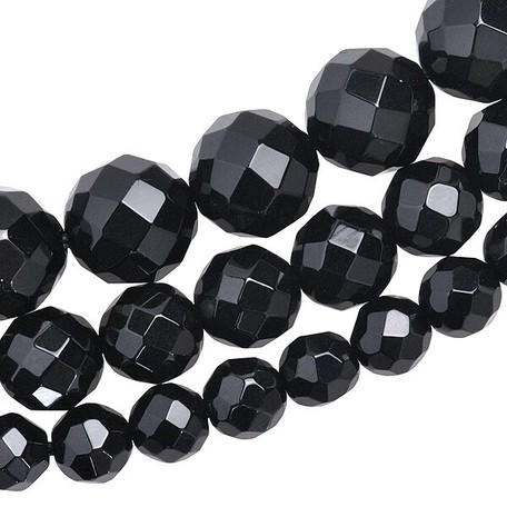 black chalcedony stone
