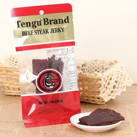 Tengu テング ビーフステーキジャーキー レギュラー 25g の商品ページ 卸 仕入れサイト スーパーデリバリー
