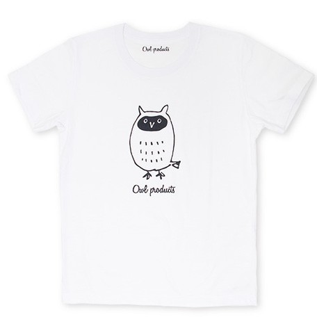 ブランドロゴのフクロウが可愛い Tシャツ Owl の商品ページ 卸