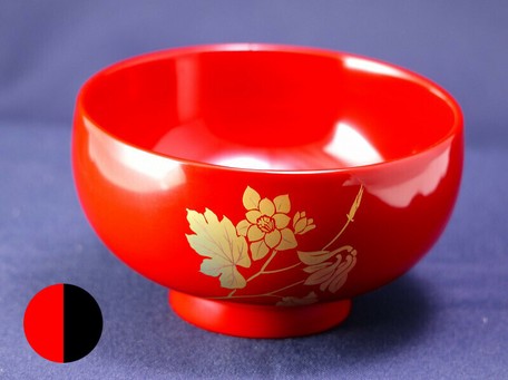 今だけ Off 誕生花付き汁椀 黒 6月2日 赤苧環 オダマキ 越前漆器 誕生日 贈り物 日本製 延長保証5年 生活雑貨 食器 キッチン Camersa Com