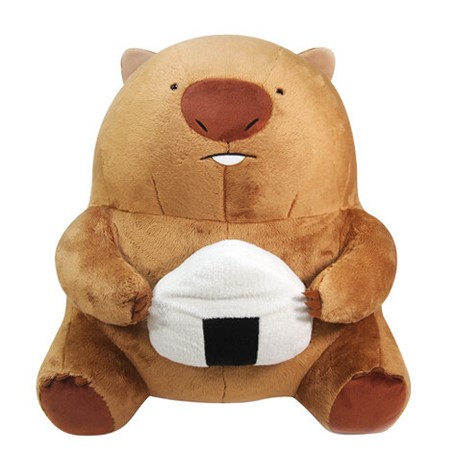 large stuffed wombat