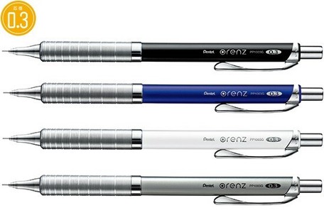 Pentel Orenz Metal Grip 0 3mm Mechanical Pencil Export Japanese