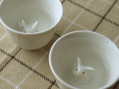 ミニうさぎ ペアおちょこセット うさぎ カップ 酒カップ 6 5x4 5cmx2 美濃焼 Japanの商品ページ 卸 仕入れサイト スーパーデリバリー