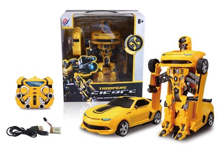 yellow car robot