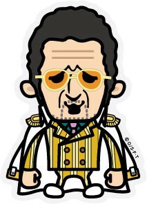 One Piece ワンピース Xパンソンワークスステッカー Ops 52 黄猿 ボルサリーノの商品ページ 卸 仕入れサイト スーパーデリバリー