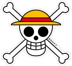 One Piece ワンピース ステッカー Ops 69 ルフィ海賊旗の商品ページ 卸 仕入れサイト スーパーデリバリー