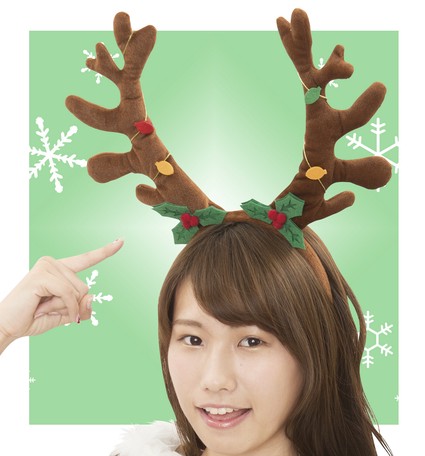 クリスマス リーフトナカイカチューシャの商品ページ 卸 仕入れサイト スーパーデリバリー