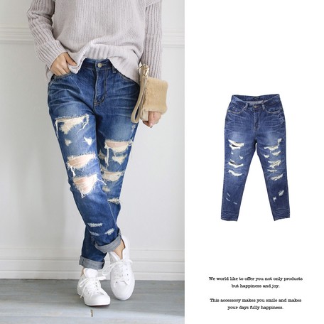 damage jeans for boy low price