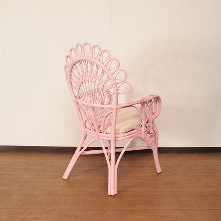 【ラタン家具】 椅子/ピーコックチェア（ピンク） 天然ラタン使用（直送可能）の商品ページ｜卸・仕入れサイト【スーパーデリバリー】