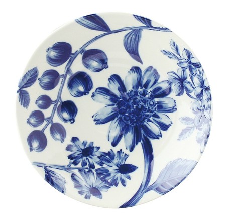 Botanical Pasta Plate Plant Plates Utensil Everyday Casual
