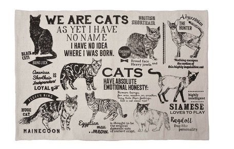 Cotton Mat Mat Cat Poster Export Japanese Products To The World