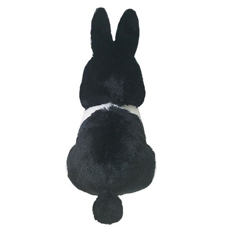 black rabbit stuffed animal