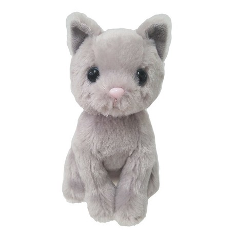 russian blue stuffed cat