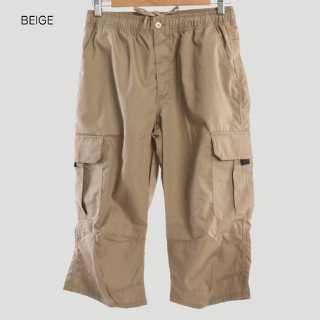 three quarter cargo pants