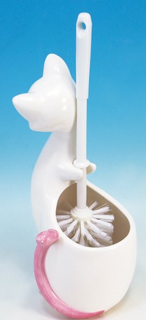 希少美品 かわいいネコのトイレブラシ立てピンクの商品ページ 卸 仕入れサイト スーパーデリバリー 大量購入送料無料 生活雑貨 バス トイレ ランドリー Unpauseyourlife Com