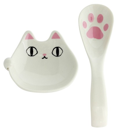 □磁器単品□猫3兄弟肉球スプーン(3種)の商品ページ｜卸・仕入れサイト 
