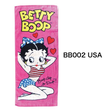 ベティブープ フェイスタオル Betty Boop Face Towel 可愛い 新作 キャラクター Usa アメリカ の商品ページ 卸 仕入れサイト スーパーデリバリー