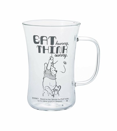 Hot Mugs 耐熱マグ プー 耐熱ガラス ホット コーヒー 紅茶 お茶 キャラクター の商品ページ 卸 仕入れサイト スーパーデリバリー