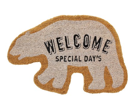 Mat Polar Bear Doormat Veranda Garden Ornament Export Japanese