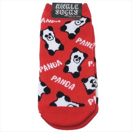 ladies red ankle socks
